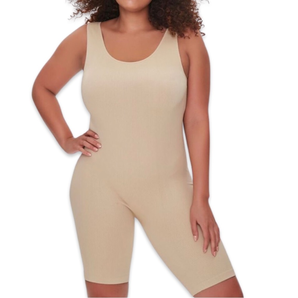 FOREVER21+ Short Jumpsuit
